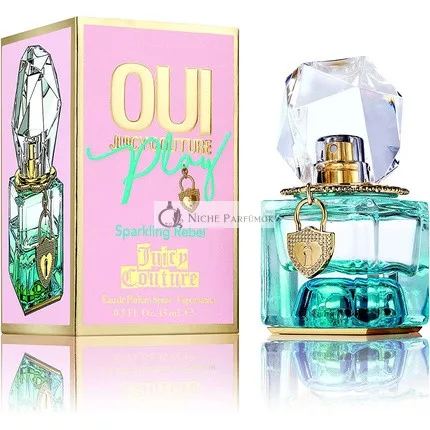 Oui Juicy Couture Play Damen Eau de Parfum Spray Blumig & Fruchtig Duft, 15 ml