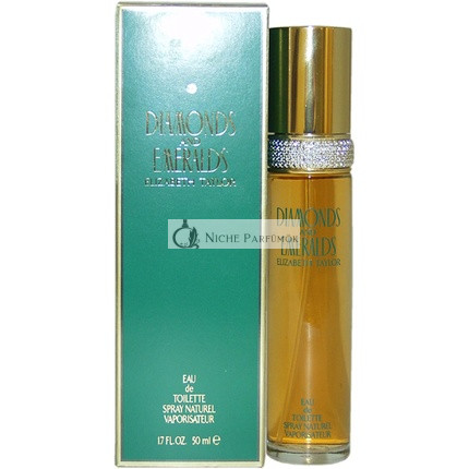 Elizabeth Taylor Gyémántok és Smaragdok EDT Spray, 50 ml