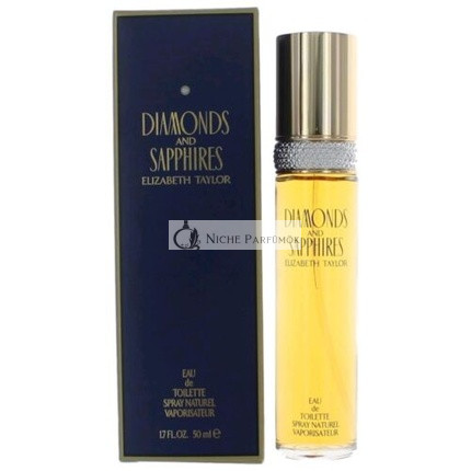 Diamonds & Sapphires von Elizabeth Taylor, 50ml EDT Damenparfüm