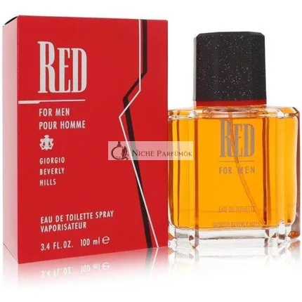Giorgio Beverly Hills Red For Men EDT Spray, 100ml