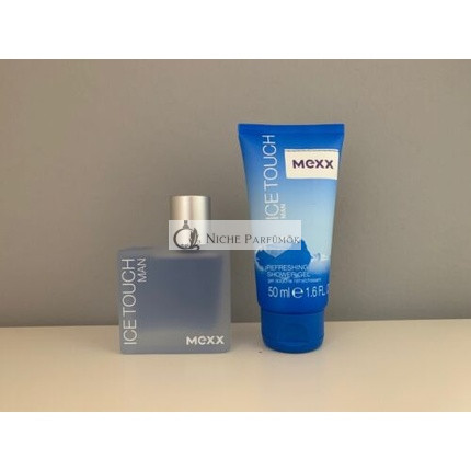 Mexx Ice Touch Männer Geschenkset 30ml Eau de Toilette EDT + 50ml Duschgel