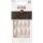 KISS Classy Nails Kollektion Be-you-tiful Lange Coffin-förmige Kunstnägel 28 falsche Nägel Nagelkleber Nagelfeile und Maniküre-Stick, 1 Stück