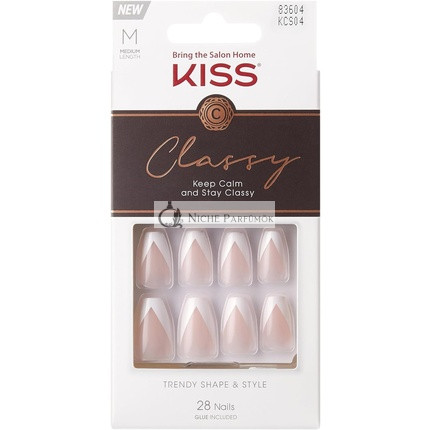 KISS Classy Nails Selyemruha Pink 1 db