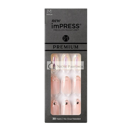 KISS Impress Drucknägel One Step Manicure Premium All My Love Medium