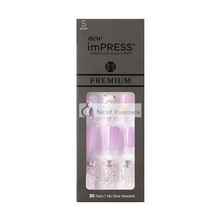 KISS Impress Press On Nails One Step Manicure Új Prémium Édes Élet Rövid