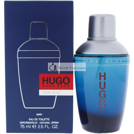 Hugo Boss Dark Blue Eau de Toilette Spray for Men 75ml