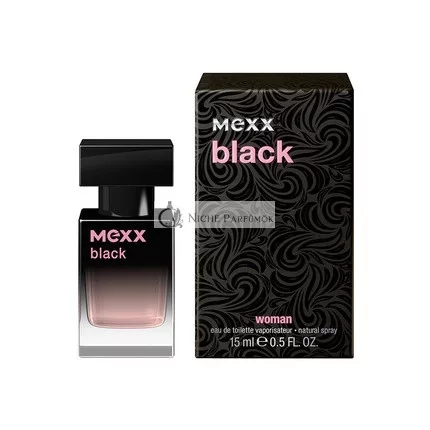 Mexx Black Woman Eau de Toilette Natural Spray 15ml