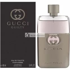   Gucci Guilty Pour Homme Eau de Toilette Spray für Männer, 90ml