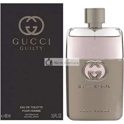Gucci Guilty Pour Homme Eau de Toilette Spray für Männer, 90ml