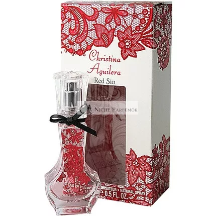 Christina Aguilera Red Sin Eau de Parfum Spray, 15 ml