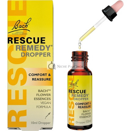 Bach Rescue Remedy Blütenessenzen Komfort und Ruhe Emotionale Wellness Tropfenflasche 10ml
