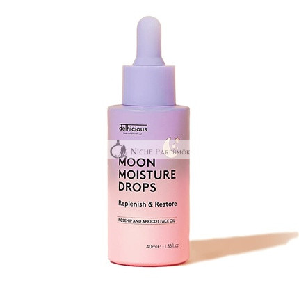 Mond Feuchtigkeits-Tropfen Nacht-Gesichtsöl, 40 ml