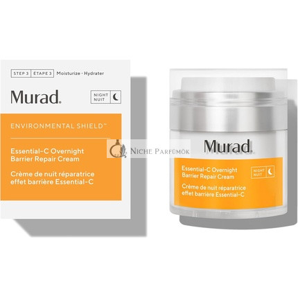 Murad Essential-C Éjszakai Barrier Repair Krém, 50ml