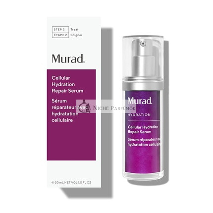 Murad Sejtes Hidratáló Barrier Javító Szérum, Hidratáló Arcszérum Lipid-Depletált Bőr Barrier Javításához, Hexapeptid-9, Áfonya és Hialuronsav, Erősebb és Egészségesebb Bőr, 30ml