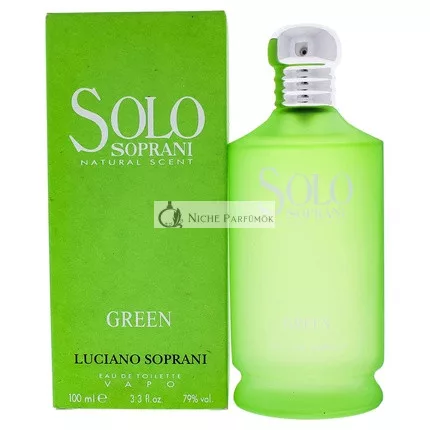 Luciano Soprani Solo Soprani Green für Frauen, 100 ml
