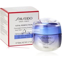   SHISEIDO Vital Perfection Éjszakai Firming Kezelés Krém, 50ml