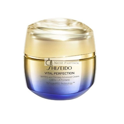 Shiseido Vital Perfection Emelő és Firming Advanced Cream, 50 ml