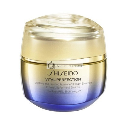 Shiseido Vital Perfection Emelő és Firmáló Fejlett Krém, 50 ml