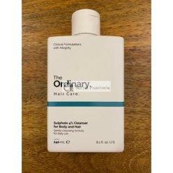 The Ordinary 4% Szulfát Tisztító Testre és Hajra, 240ml