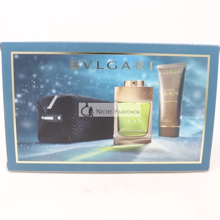 Bvlgari Wood Essence Eau de Parfum 3 darabos készlet dobozban