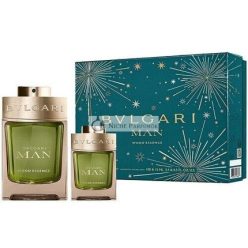   Bvlgari Man Wood Essence 100ml Eau De Parfum Spray + 15ml Eau De Parfum Spray Ajándékcsomag