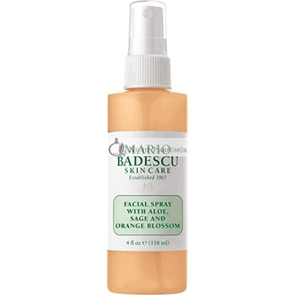 Mario Badescu Arctisztító Spray Aloe, Zsálya és Narancsvirág, 118ml