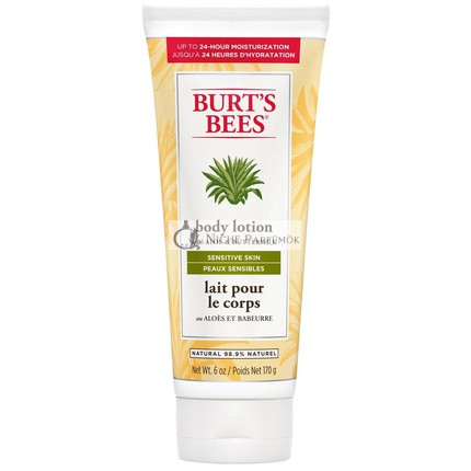 Burt's Bees Testápoló Aloe és Tejkrémmel, 170g