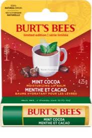 Burt's Bees Hidratáló Ajakbalzsam Természetes Összetevőkkel - Mentás Kakaó, 4g