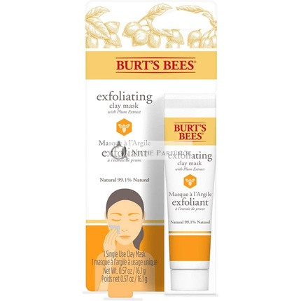 Burt's Bees 99,1% Natürliche Peeling-Tonmaske, 16,1g