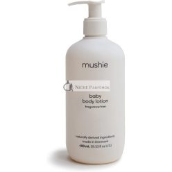   Mushie Baby Körperlotion Organisch Feuchtigkeitsspendend Duftfrei, 400ml