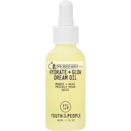 Youth To The People Superberry Hydrate + Glow Gesichtsöl mit Acai, Maqui, Kaktusfeige + Goji, 30ml