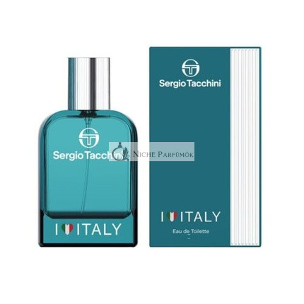 Sergio Tacchini I Love Italy EDT Eau De Toilette für Männer, 30ml/50ml/100ml