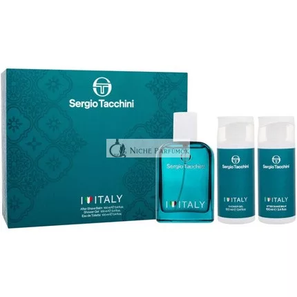 Sergio Tacchini I Love Italy Eau De Toilette für Männer, 100ml