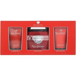   Lamborghini Sportivo 3-teiliges Geschenkset: Eau De Toilette 125ml, Duschgel 100ml, Aftershave-Balsam 100ml