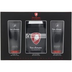   Tonino Lamborghini Classico 3-teiliges Geschenkset: Eau De Toilette 125ml, Duschgel 100ml, Aftershave Balsam 100ml