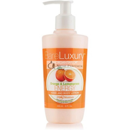 Morgan Taylor BareLuxury Kéz- és Testápoló Krém Narancs és Citromfű Energizáló, 227 g