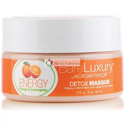 Morgan Taylor BareLuxury Orange & Zitronengras Energie Detox Maske, 227g