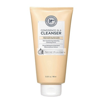 IT Cosmetics Confidence in a Cleanser Hidratáló Arctisztító Hyaluronsavval és Ceramidokkal 147ml