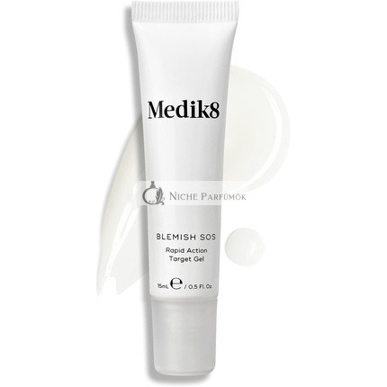 Medik8 Bőrhibák SOS Gyors Hatású Bőrhibakezelő Gél 2% Szalicilsavval
