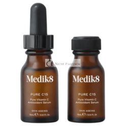 Medik8 Pure C15 Vitamin C Antioxidáns Szérum 15ml - 2 db