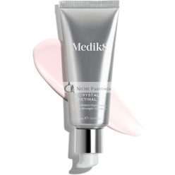   Medik8 Crystal Retinal 1 Anti-Aging Encapsulated Retinal Arckrém - Simító, Firmázó, Ragyogó és Dekongesztáló - Csökkenti a Ráncokat és a Hiperpigmentációt - Minden Bőrtípusra