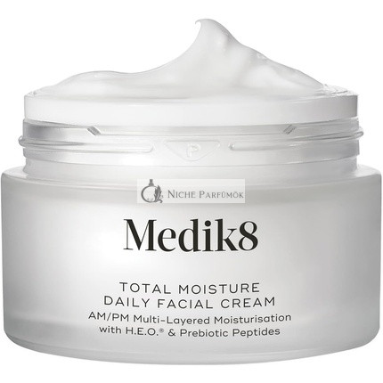 Medik8 Total Moisture Napi Arckrém Hyaluronsavval, 50ml