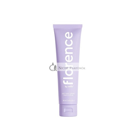 Florence by Mills Get That Grime Arctisztító Radír, Kíméletes Hámlasztó, Tápláló, Puha Bőrért, Vegán, Állatkísérlet-mentes