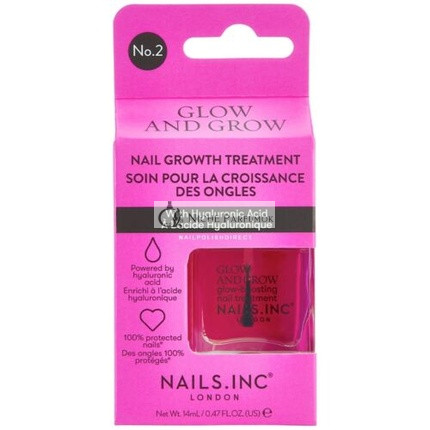Nails INC Glow and Grow Nagelwachstumsbehandlung 14ml