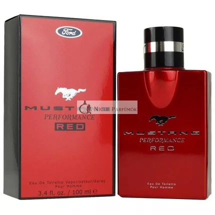 Ford Mustang Red Performance Eau de Toilette für Männer, 100ml