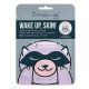 The Crème Shop Ébredj, Bőr! Mosó Raccoon Arcmaszk, 25g