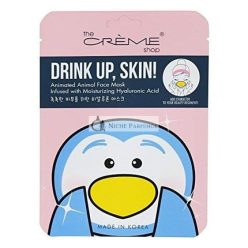   The Crème Shop Koreanische Hautpflege Schönheit Vollgesicht Advanced Sheet Daily Natural Essence Beruhigende Pinguin-Gesichtsmaske