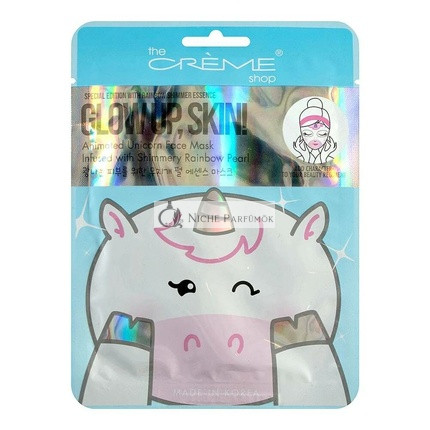 The Crème Shop Glow Up Skin Egyszarvú Arcmaszk 25g