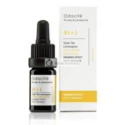   Odacité Brightening Serum Concentrate Zöld Teával és Citromfűvel a Raggyogó Bőrért, 5ml