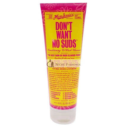 Miss Jessie's Don't Want No Suds Unisex Reiniger
